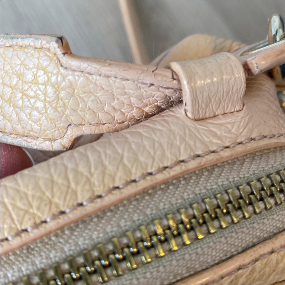 Versace Collection Blush Leather Crossbody Bag - Picture 5 of 14
